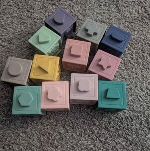 Colorful Baby Sensory Blocks